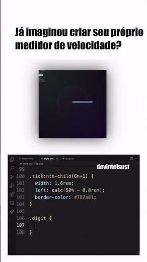 🚀 Criando um Medidor de Velocidade de Internet com HTML, CSS e JavaScript! ⚡📡 #WebDev #SpeedTest