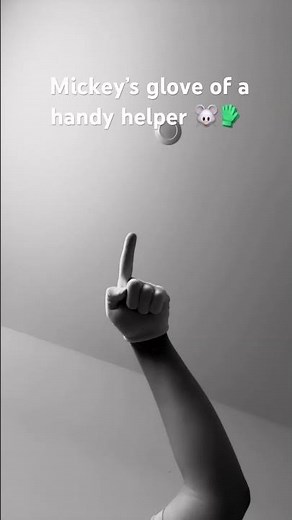 Mickey’s handy helper ￼