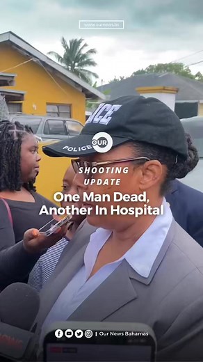 12K views · 31 reactions | DOUBLE SHOOTING UPDATE: A man in his twenties is dead and another one is in critical condition in hospital following a double shooting in Pinewood Gardens. Chief Superintendent Chrislyn Skippings says the victim flew in from Freeport to attend the funeral of a relative who was killed at the end of last year. | Our News Bahamas | Facebook