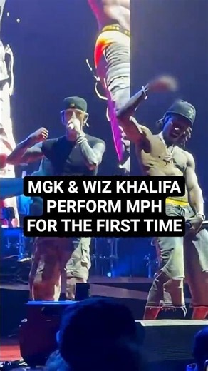 mgk & Wiz Khalifa perform MPH for the 1st time in Atlanta! Their collab album blog era boyz OUT NOW