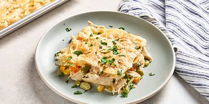 Sheet Pan Chicken Pot Pie