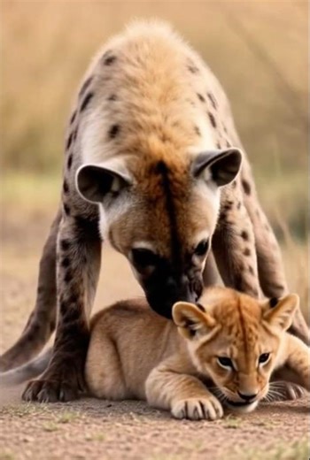 What Happens Next When a Hyena Grabs a Lion Cub? | #animal | #viral
