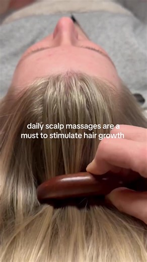 Head massages stimulate hair growth and ease tension! Great for people with thinning hair, dyed/bleached hair, and damaged hair. Book at www.victorialuxespa.com #hairgrowth #scalpcare #bleach #massage #asmr