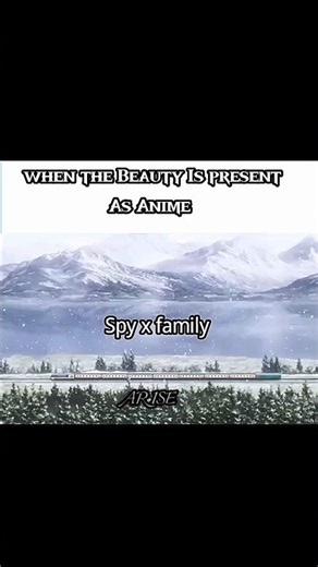 Beauty As Anime 💫✨||Spy x family||