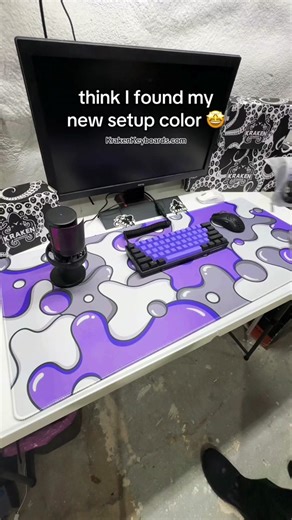 KrakenKeyboards.com ⌨️ Mechanical Keyboards, XXL Mouse Pads, Coiled Cables, Keycaps, Wireless Mice, RGB Microphones #techtok #gamingsetup #fortnite #valorant
