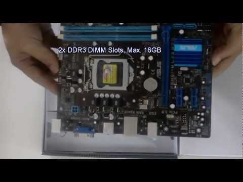 ASUS P8H61-M LX3 R2.0 Intel LGA1155 MATX Motherboard Features