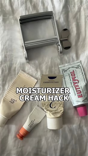YKEY | If you use thick cream moisturizers, this is for you 👀✨ Turns out the cream lid can push out every last bit of product no toothpaste... | Instagram