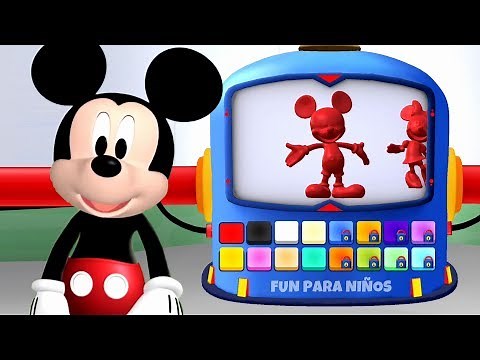 La casa de Mickey Mouse en español 🖤 Juego de Play Doh para niños