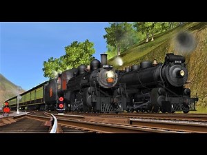 A Civil "War" of Canada? - CNR K1d vs CPR G2 - Trainz