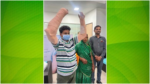 Three-Year Struggle Ends: Ujjain Man Who Lost Both Hands Successfully Undergoes Bilateral Hand Transplant