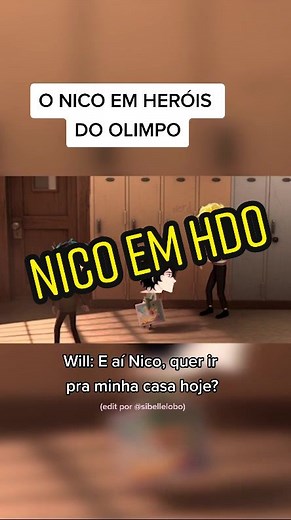 Nico Di Angelo: Todos Me Odiavam Meme e Heróis do Olimpo