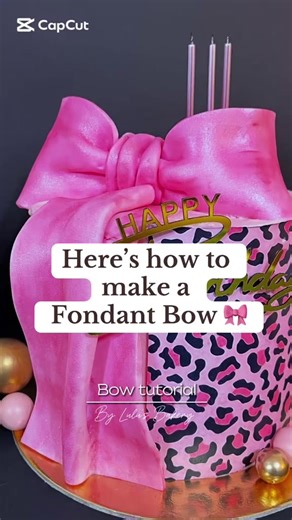 Creative Fondant Bow Tutorial for Bakers