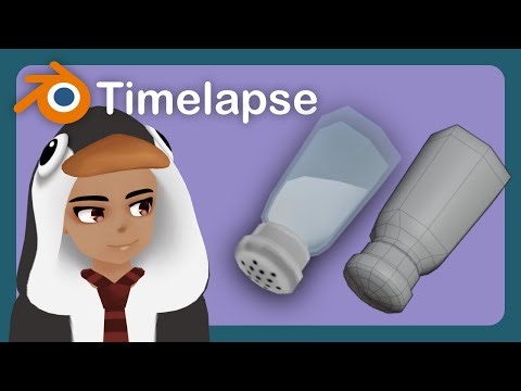 【Blender】 A Salt Shaker for Salty Times