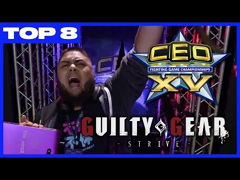 CEO 2025 Strive TOP 8 GGST Guilty Gear Tournament