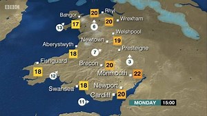 3.9K views · 30 reactions | Here's the weather forecast for Wales with Carys | BBC Wales News | Facebook