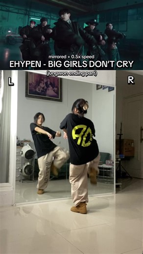 ENHYPEN - Big Girls Don't Cry Dance Cover Tutorial