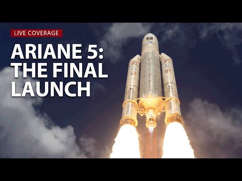 Watch live as the final Ariane 5 rocket launches