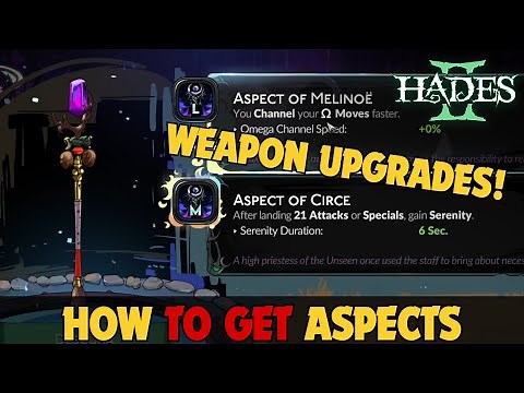 How To Unlock Weapon Aspects (Upgrade Weapon) | Hades 2