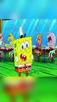 SpongeBob puts on long pants and steps into high society.#usa #cartoon #animation#fyp
