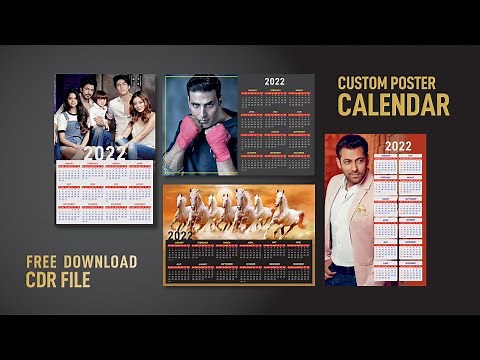 Calendar Download | Free Download Calendar 2022 | CorelDRAW