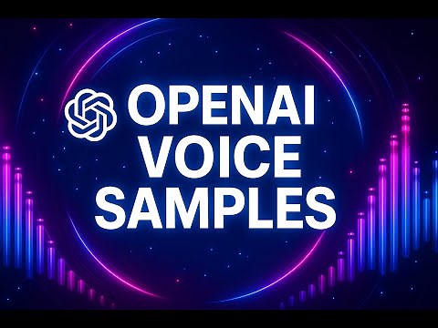 OpenAI TTS Voice Samples