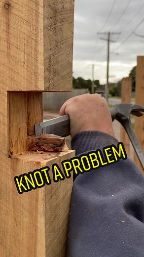 DIY Fence Restoration: How to Deal with Knots in Wood