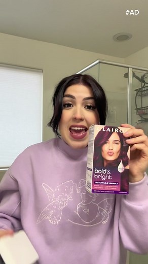 Experience Clairol's Bold & Bright Passion Plum Hair Transformation