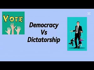 Difference between democracy and dictatorship