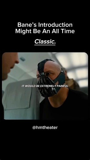 Bane’s Introduction Might Be An All Time Classic. #bane #thedarkknighttrilogy #batman