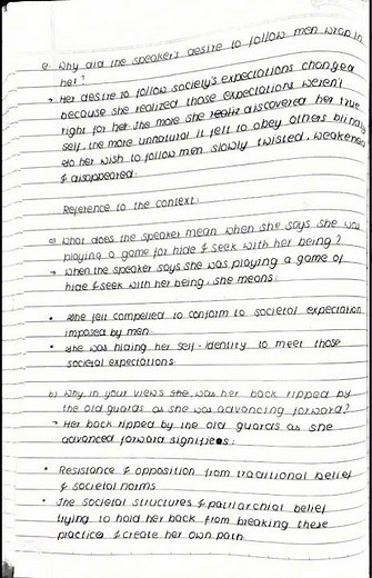 Exercise of class 12 English Poems "I Was My Own Route"#english #poem