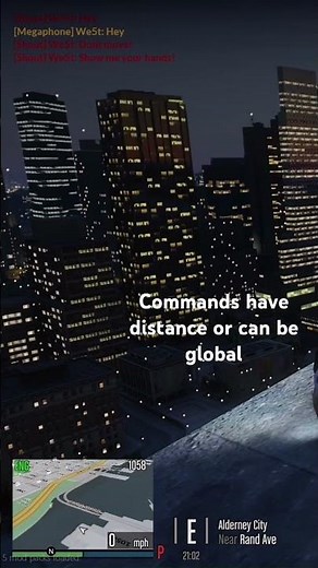 Text chat showcase on our full rp server, join now! #gta5 #fivem