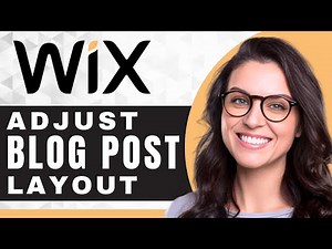 How to Edit a Blog Post Layout in Wix | Wix Tutorial (2025)