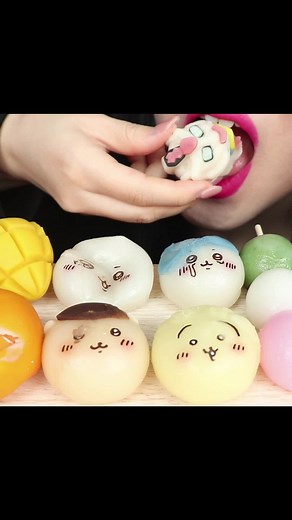 Japanese Girl Eating Mochi Mukbang | ASMR Eating Show