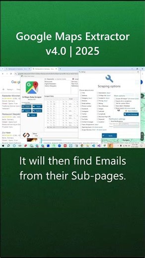 G-Maps Scraper v4.0 | Extract Phone numbers, Emails, & All Data from Google Maps