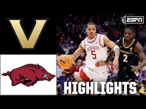 Vanderbilt Commodores vs. Arkansas Razorbacks | SEC Tournament Final | ESPN College Basketball