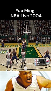 126K views · 1.3K reactions | Yao Ming in NBA Live 2004 #reelitfeelit | Black Lung Bandit Gaming | Facebook