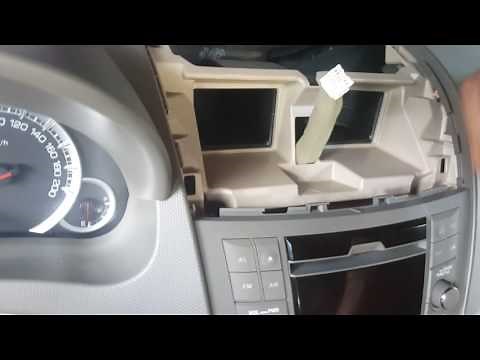 Aca / suzuki ertiga / stereo panel removal