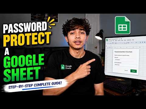 How to Password Protect a Google Sheet - 2026 (Simple Tutorial)