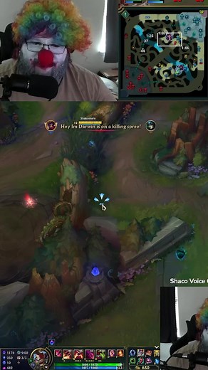 Who's the Real Shaco, Who's the Clone! #shaco #pinkward #league #leagueoflegends #clown #apshaco #pinkwardlol