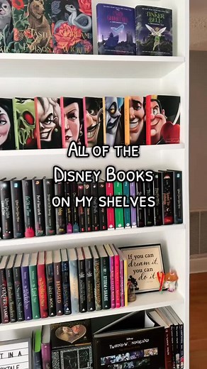 14K views · 6.3K reactions | UPDATED DISNEY BOOK SHELF 11/2025 Find...