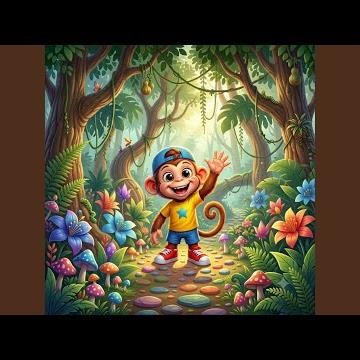 Move & Freeze Dance With Chunky Monkey (Kids Songs)