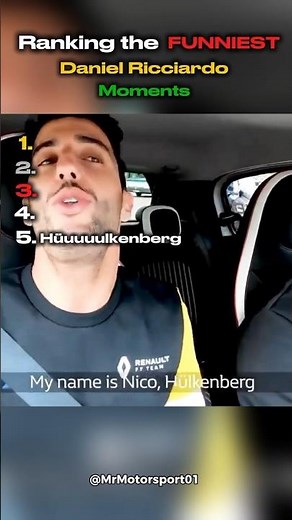 😂🏁 Ranking the FUNNIEST Daniel Ricciardo Moments 🇦🇺😂