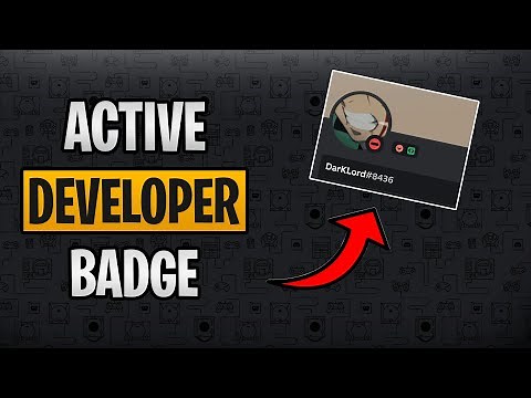 How to Get Active Developer Badge on Discord! (Easiest/Quickest Method)