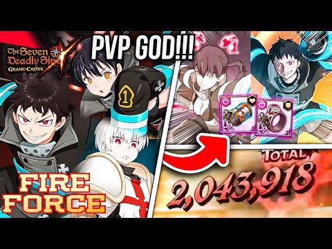 7DS x FIRE FORCE COLLAB!!! 🔥 PVP GAMEPLAY + EXPLICACIÓN! 🙂 | Seven Deadly Sins: Grand Cross