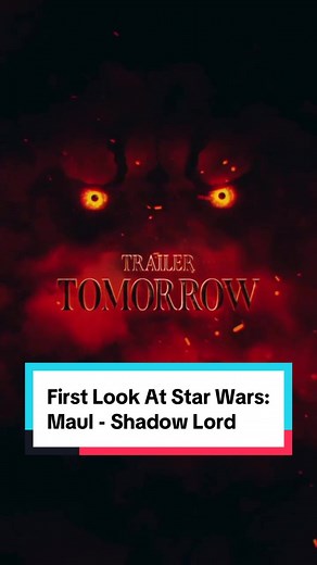 Check back tomorrow to watch the first trailer for #StarWars: Maul - Shadow Lord. #darthmaul #tv #lucasfilm #teaser
