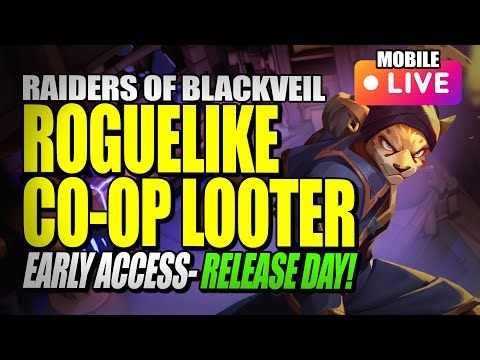 Raiders of Blackveil — Day-One Co-Op LIVE (Vertical) | Boss Rush & Build Tests