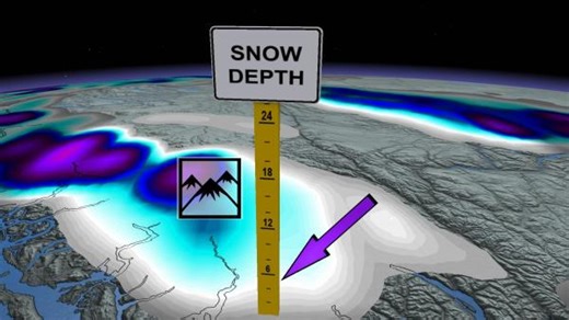 Wettest month coming up short for B.C. means impacts for ski season - The Weather Network