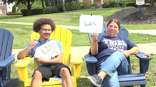3K views · 44 reactions | We asked Thiel College first-year students and their families questions on move-in day to see how well they know each other. | Thiel College | Facebook
