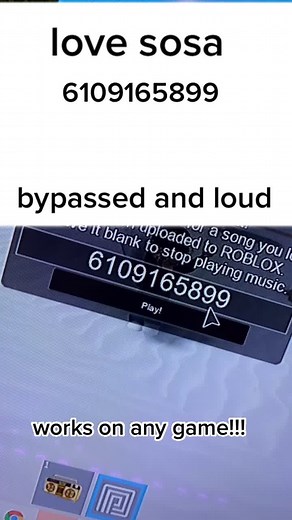 love sosa : 6109165899 #robloxidcodes #roblox #lovesosa #cooylink #col... | TikTok