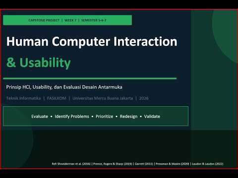 TM7 Capstone Project | Human Computer Interaction & Usability